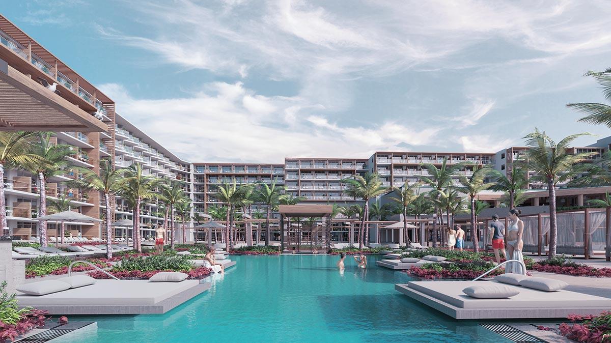 Senator Riviera Cancun Spa Resort Exterior foto